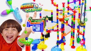 Marble Run Extreme Set Toy Play For Kids  New Lights and Sounds Pieces [upl. by Volnay]