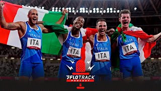 Italy SHOCKS THE WORLD In Olympic 4x100m Final [upl. by Burrows928]