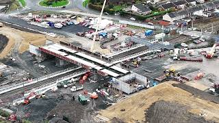 Newsham Station Blyth from the air [upl. by Evelina330]