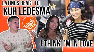 Latinos react to Kuh Ledesma performing “I Think I’m In Love” LIVE on Wish 1075 Bus [upl. by Dam831]