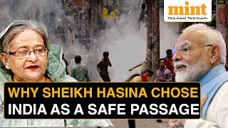 Bangladesh LIVE Updates Why Sheikh Hasina Chose India As A Safe Passage  Explained [upl. by Echo195]