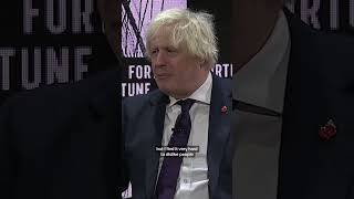 Boris Johnson says Trump is quotthe soul of politeness and kindnessquot [upl. by Bluefield24]