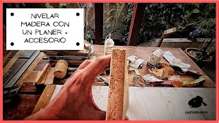 Cómo ENDEREZAR madera con un PLANER [upl. by Calida]