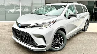 THE HOTTEST MINIVAN on the planet 2024 Toyota Sienna XSE AWD review [upl. by Specht]