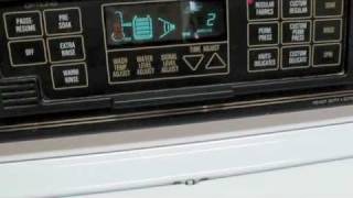 Maytag A9900 Washer Digital Controls [upl. by Sylvan]