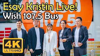 Iloilo City  Wish 1075 Bus  Esay Kristin Belanio Performs Live Wish Bus [upl. by Ylimme]