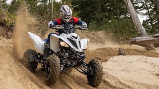 2022 Yamaha Sport ATV Press Ride Experience [upl. by Rangel]