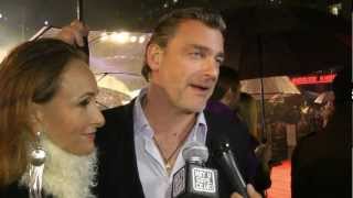 Ray Stevenson Interview  GI Joe Retaliation Premiere [upl. by Wesley176]