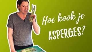 Asperges koken groene en witte  zo doe je dat [upl. by Eedissac]