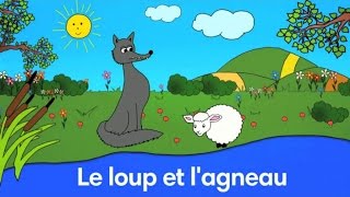 Le Loup et lAgneau  Fable de La Fontaine  Par Sidney Oliver [upl. by Faydra]