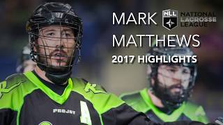 Mark Matthews 2017 NLL Highlights [upl. by Rosalynd]