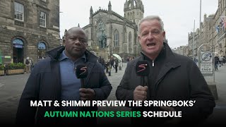 Springboks Autumn Nations Series Preview with Matt amp Shimmi  What Goes On Tour [upl. by Dowell69]