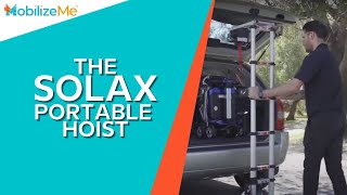 The Solax Portable Scooter Hoist  Mobilize Me [upl. by Ahsikam]