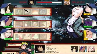 Naruto Arena  Testing New Chars  Ladder Games [upl. by Lorine]