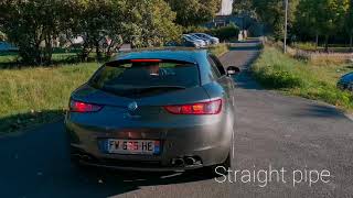 BRERA 32 Q4 stock VS straight pipe [upl. by Edea]