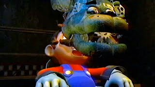 MARIO GETS STUFFED INTO TORTURE FREDDY amp ITS DISTURBING  FNAF Mario in Animatronic Horror [upl. by Nazay143]