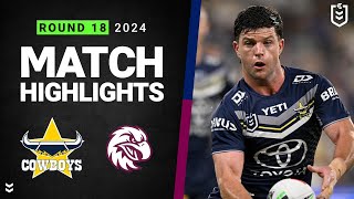 NRL 2024  Cowboys v Sea Eagles  Match Highlights [upl. by Reckford]