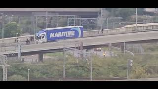 A birds eye view of trains at stratford [upl. by Joanne]