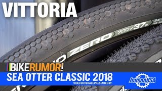 SOC18  Vittoria Tires Air Liner tire support system new gravel tires amp more [upl. by Submuloc]