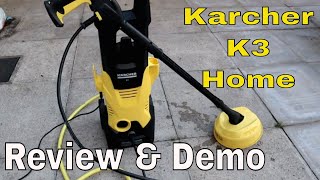 Kärcher K3 Home Pressure Washer Review amp Demonstration [upl. by Svoboda]