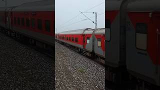 GandhidhamKSR Bengaluru express full speed with Wdp4D Diesel loco train trendingshorts shorts [upl. by Victorine893]