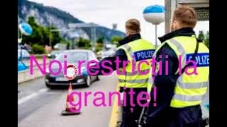 ‼️Urgent Austria introduce de luni noi reguli la granita Cum circulãm Toate informatiile‼️ [upl. by Nitsirk]