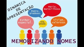 Dinâmica de apresentação  Técnica de memorização de nomes [upl. by Immanuel]