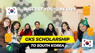 🇰🇷📚💵BIGGEST Session on GKS Scholarship 2024  Study in Korea for FREE [upl. by Leba]