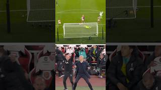 Slot’s Reaction to Salah’s Goal vs Arsenal [upl. by Yekcir]