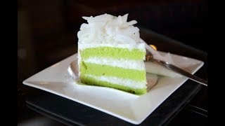 thai pandan cake recipe and a step by step guide how to cook [upl. by Berardo184]