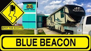 SpotTheScotts Our Fifth Wheel Goes Through Blue Beacon Truck Wash  RV Life 272 [upl. by Evania807]