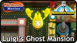 Nintendo Land  Luigis Ghost Mansion Compilation 5 Players Maurits Rik Myrte Danique Bryan [upl. by Tailor16]