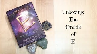 Unboxing The Oracle of E cards [upl. by Vasilek]