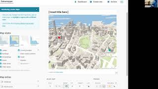 Map Analytics 1 How to Use Datawrapper to Draw a 3D Locator Map [upl. by Nnyloj]