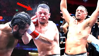 How did Nate Diaz Win Nate Diaz vs Jorge Masvidal [upl. by Volpe]