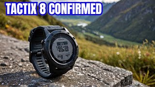 Garmin Tactix 8 Leaks  Finally Confirmed Coming in November [upl. by Cirdek]