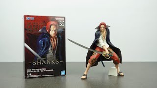 UnboxingampReview 『ONE PIECE FILM RED』 DXF POSING FIGURE～SHANKS～ [upl. by Dottie]