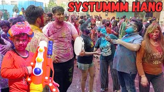 Holi Pe System Hang 😂  Holi Result  hasanpur Ke Raja [upl. by Zrike]