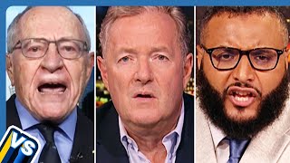 “Youre Defending a MONSTER” Mohammed Hijab vs Alan Dershowitz on IsraelHamas [upl. by Ecirrehs]