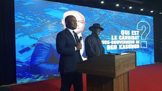 POINT DE PRESSE DU CANDIDATS GOUVERNEUR DÉO KASONGO UN DISCOURS HORS NORME KINSHASA SERA REVÊTUS [upl. by Beall]