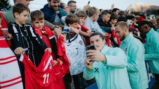 1000 Fans beim öffentlichen NationalteamTraining [upl. by Sire300]