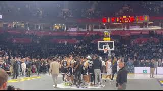 Partizan  Cibona Kraj utakmice [upl. by Brass]