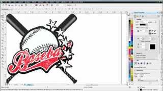 CorelDRAW X6 for Beginners Simple TShirt Design [upl. by Proulx]