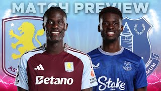 ASTON VILLA v EVERTON  MATCH PREVIEW [upl. by Lavro828]