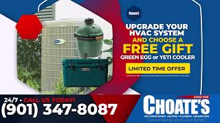 Choates HVAC amp Plumbing  Choates Summer Specials [upl. by Maibach]