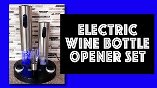 Ivation Wine Bottle Opener Review [upl. by Lindbom]