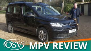 Volkswagen Caddy and Caddy Life Review 2022  Best MPV [upl. by Nomelihp]