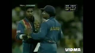 CHAMINDA VAAS 219 VS INDIA  SHARJAH IN 1998 [upl. by Refinnej]