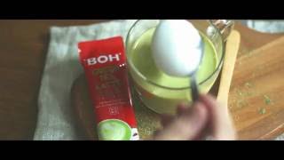 BOH Tea Malaysia  NEW BOH Green Tea Latte [upl. by Tybald]