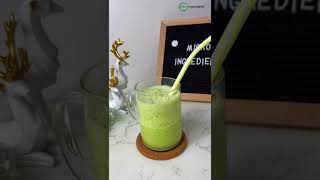 Matcha Smoothie Recipe [upl. by Selrac]